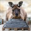 Picture of Hand Made Wallpaper 3D Mural kangaroo eastern grey kangaroo kangaroo island 