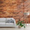 Picture of Hand Made Wallpaper 3D Mural  brick wall red structure masonry brick