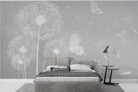 Picture for category Wall Murals Gray