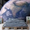 Picture of Hand Made Wallpaper 3D Mural  globe world map india srilanka