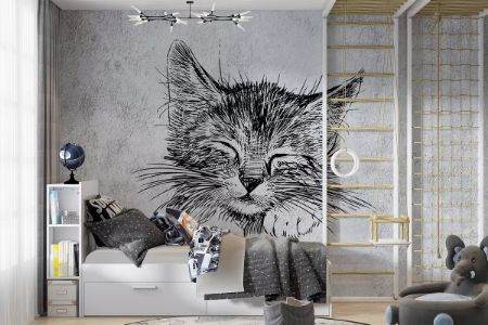 Picture for category Wall Murals With Cats