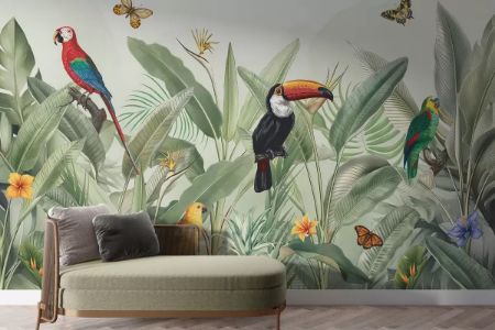 Picture for category Wall Murals With Parrots