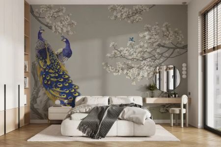 Picture for category Wall Murals With Peacocks