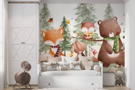 Picture for category Wall Murals Scandinavian For Kids