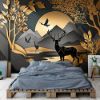 Picture of Hand Made Wallpaper 3D Wall Mural 3d Modern Interior Mural Wall Art Decor Wallpaper Suitable For Drawing Living Room