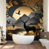 Picture of Hand Made Wallpaper 3D Wall Mural 3d Modern Interior Mural Wall Art Decor Wallpaper Suitable For Drawing Living Room