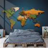 Picture of Hand Made Wallpaper 3D Wall Mural World Map 