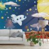 Picture of Hand Made Wallpaper 3D Wall Mural Modern Minimalist Fantasy Starry Sky Universe Tv Background Wall