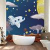 Picture of Hand Made Wallpaper 3D Wall Mural Modern Minimalist Fantasy Starry Sky Universe Tv Background Wall