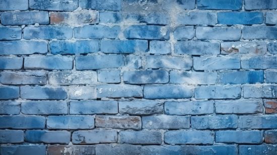 Picture of Hand Made Wallpaper 3D Wall Mural Brick Wall Texture Vector The Textured Beauty Of A House S Blue