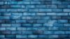 Picture of Hand Made Wallpaper 3D Wall Mural Brick Wall Texture Background Blue Painted Square Block