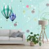 Picture of Hand Made Wallpaper New Modern Children Drawing Cartoon Children's Room Background Wall Dream