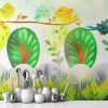 Picture of Hand Made WallpaperModern Warm Cartoon Bird Plant Forest Flower Children's Room Background Wall