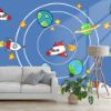 Picture of Hand Made Wallpaper Cartoon Universe Starry Planet Creative Wall Sticker Children's Room Decoration