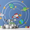 Picture of Hand Made Wallpaper Cartoon Universe Starry Planet Creative Wall Sticker Children's Room Decoration