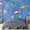 Picture of Hand Made Wallpaper Cartoon Universe Starry Planet Creative Wall Sticker Children's Room Decoration