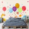 Picture of Hand Made Wallpaper Cute Animal Cartoon Balloon Children Stickers Baby Room Decoration