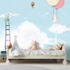 Picture of Hand Made Wallpaper Cute Colorful Houses Cartoon Children Room Background Wall