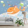 Picture of Hand Made Wallpaper Modern Minimalist Cartoon Children Background Wall