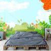 Picture of Hand Made Wallpaper Modern Cartoon Forest Grass  Children's Room Background Wall