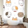 Picture of Hand Made WallpaperCute Adorable Dog Puppy Head Cartoon Doodle Seamless Pattern Wallpaper Banner Cover Poster  Backgrounds AI 