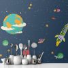 Picture of Hand Made Wallpaper 3D Wall Mural Cartoon Universum Aufkleber Wand Kinderzimmer Dekoration