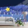 Picture of Hand Made Wallpaper Drawing Star Fantasy Night View Children's Room Tv Background Wall