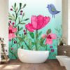 Picture of Hand Made Wallpaper Childhood Fairy Tale Spring Birdie Breeze Children's Room