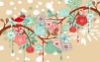 Picture of Hand Made Wallpaper Children Fairy Tale Spring Birdie Breeze Children's Room