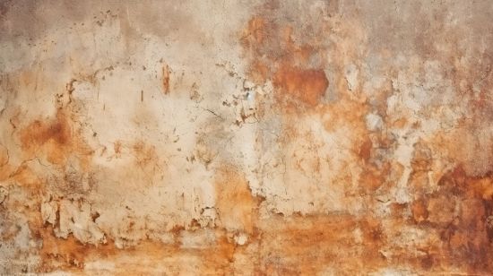 Picture of Hand Made Wallpaper Timeless Retro Abstract Cement Concrete Wall Texture A Brown Vintage Classic