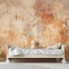 Picture of Hand Made Wallpaper Timeless Retro Abstract Cement Concrete Wall Texture A Brown Vintage Classic