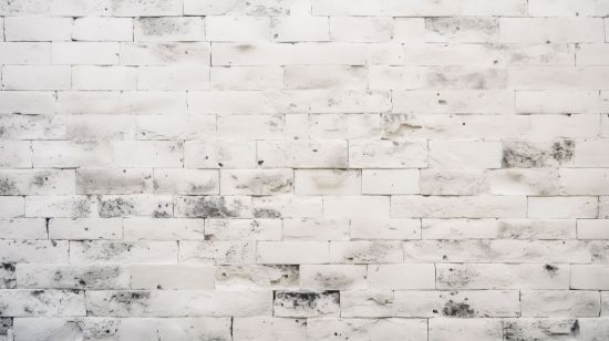 Picture of Hand Made Wallpaper Vintage Brick Wall Background Classic White Texture With A Feel 