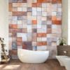 Picture of Hand Made Wallpaper Ceramic Tile Classical Ceramics A Mosaic Tiles Texture Background For Stunning Interior Design