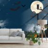 Picture of Hand Made Wallpaper Halloween Background Kids