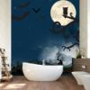 Picture of Hand Made Wallpaper Halloween Background Kids