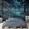 Picture of Hand Made Wallpaper A Fairytale Forest Surreal Mystical Landscap Png