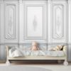 Picture of Hand Made Wallpaper Classical Style In The Of